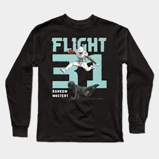 Raheem Mostert Miami Flight 31 Long Sleeve T-Shirt